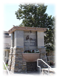 Monument outside by the stairs