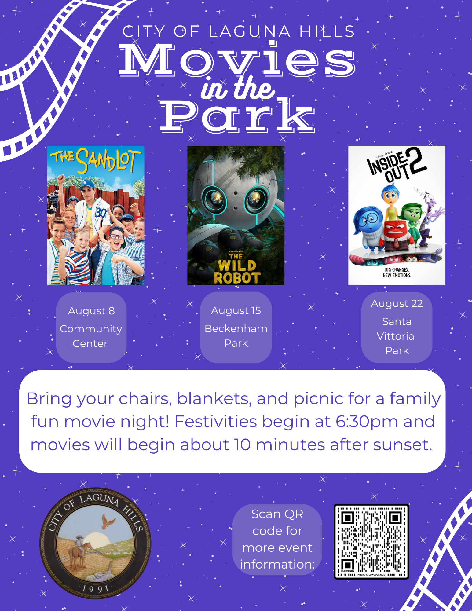Movies in the Park 2025