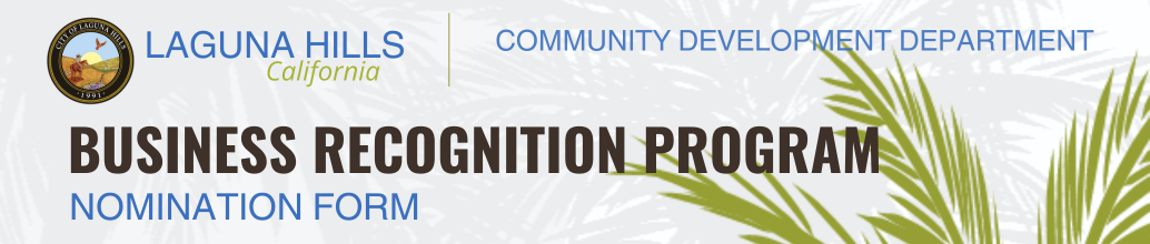 Business Recognition Program