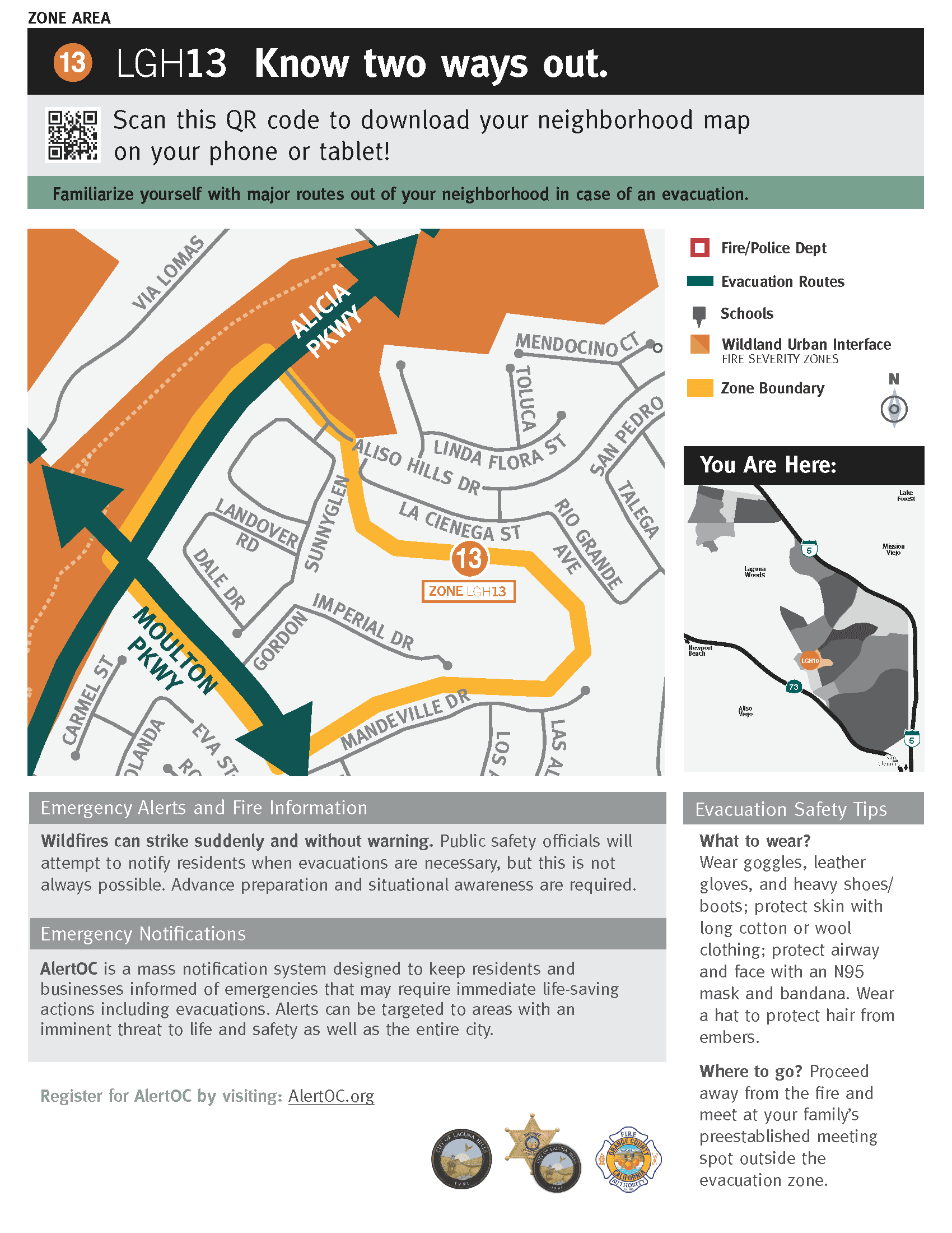 Zone 13 Map